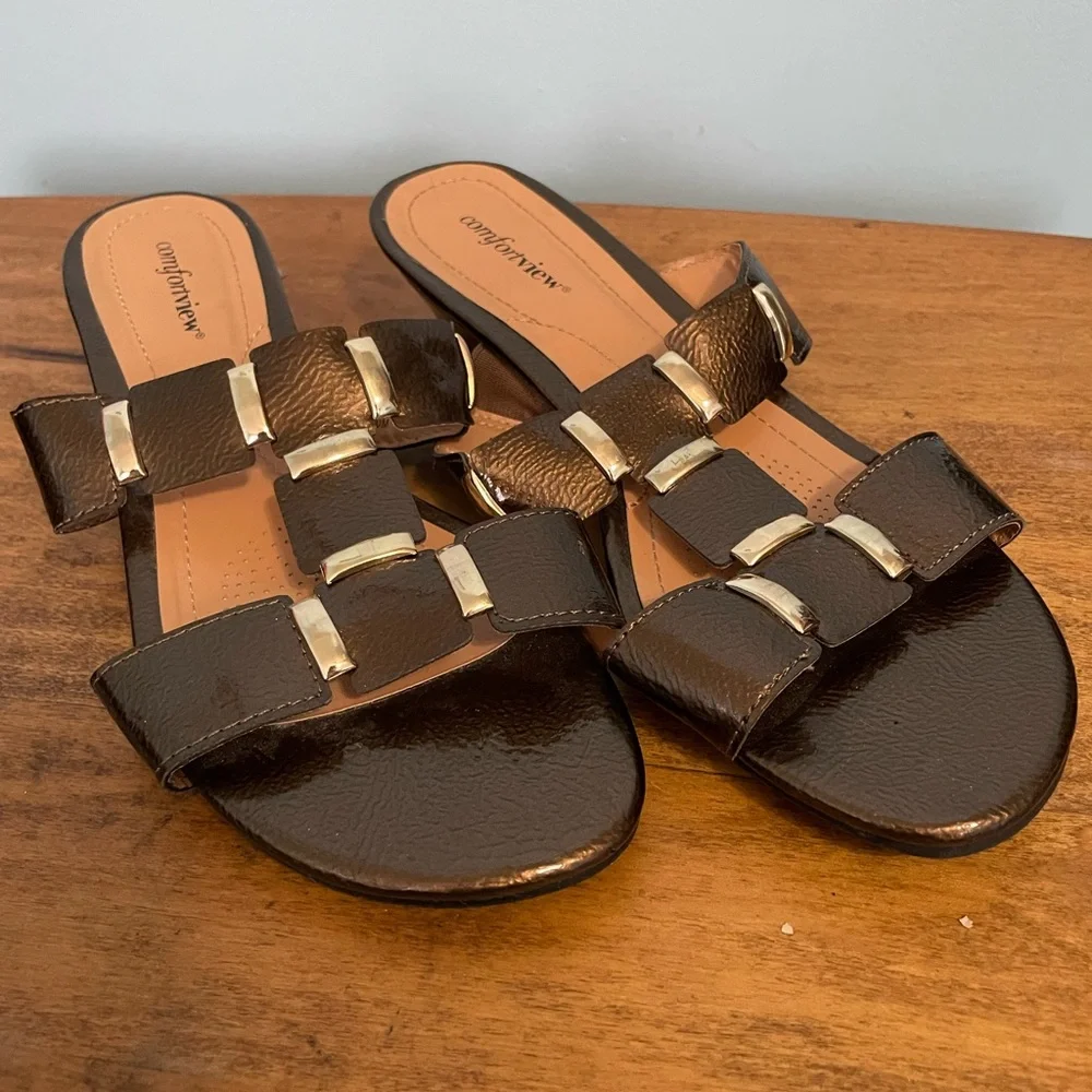 Comfortview Women's Sandals Size 10